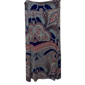 Gilli Maxi Skirt 1X Patterned